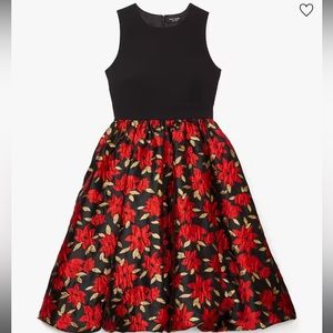 EUC KATE Spade ♠️ Winter Blooms Brocade Dress Size 0